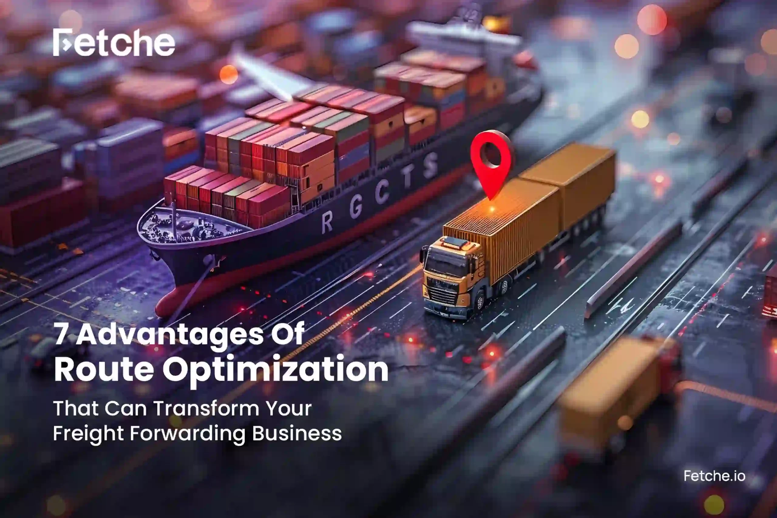 7 advantages of route optimization