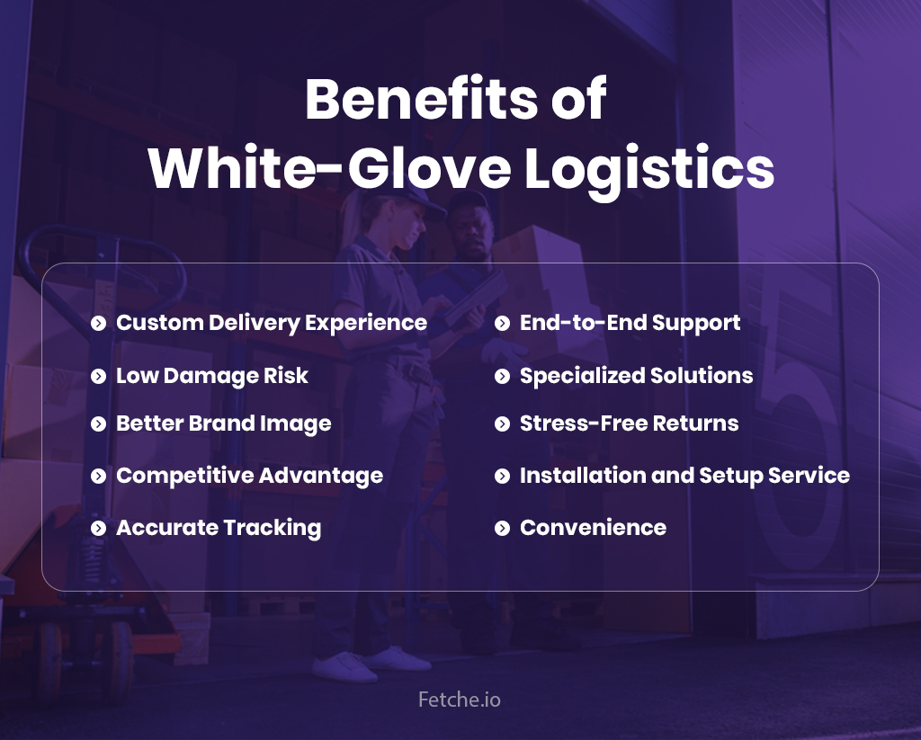benefits of white glove logistics